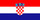      Kroatische Flagge